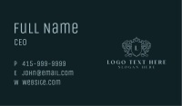 Mythological Horse Shield Business Card Image Preview