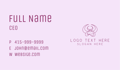 Minimalist Fashion Hat Business Card Image Preview