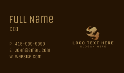 Hand Mind Therapy Business Card Image Preview