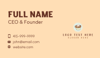 Georgia Peach Cobbler Business Card Preview