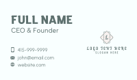 Generic Feminine Letter Business Card Image Preview
