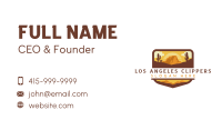 Wild West Desert Adventure Business Card Image Preview