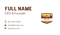 Wild West Desert Adventure Business Card Image Preview
