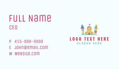 Alphabet Castle Nursery Business Card Image Preview