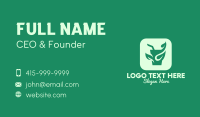 Organic Green Juice  Business Card Image Preview