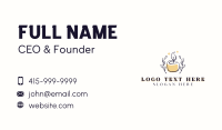 Candle Spa Wellness Business Card Image Preview