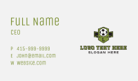 Soccer Team Varsity Business Card Image Preview