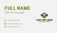 Soccer Team Varsity Business Card Image Preview