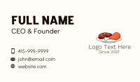 Hot Meat Plate Business Card Image Preview