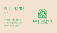 Green Coffee Farm Business Card Image Preview