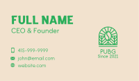 Green Coffee Farm Business Card Image Preview