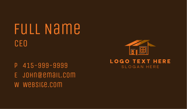 House Residential Realtor Business Card Design Image Preview