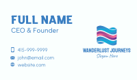 Banner Waves Business Card Image Preview