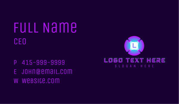 AI Tech Programming  Business Card Design Image Preview