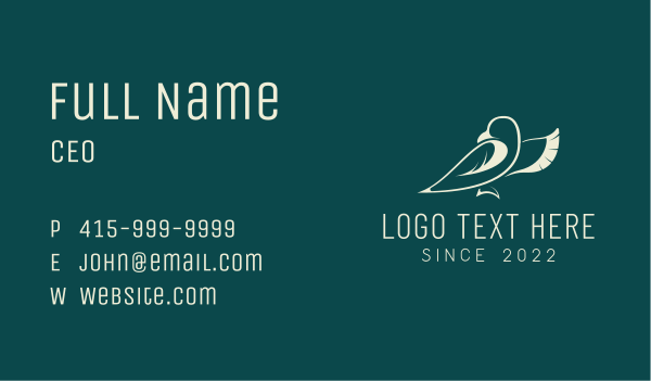 Avian Nature Foundation Business Card Design Image Preview
