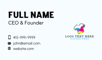 Shirt Print Wave Business Card Image Preview