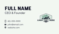 Lawn Mower Yard Cleaning Business Card Image Preview