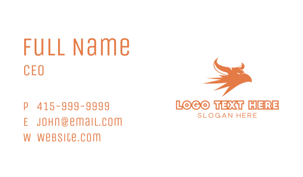 Animal Horns Business Card Design Image Preview