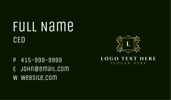 Premium Decorative Luxury Business Card Design Image Preview