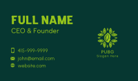 Leaves Face Wellness Business Card Image Preview
