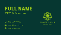 Leaves Face Wellness Business Card Image Preview