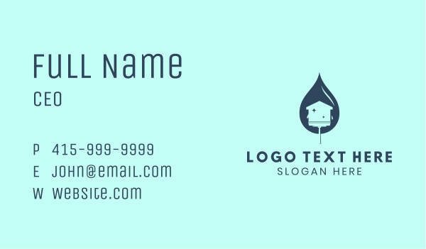 Vacuum Home Cleaning  Business Card Design Image Preview