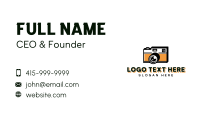 Film Photography Camera Business Card Design