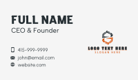 Excavator Industrial Contractor Business Card Preview