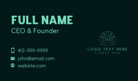 Organic Meditation Spa Business Card Image Preview