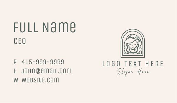 Nature Goddess Boutique  Business Card Design Image Preview