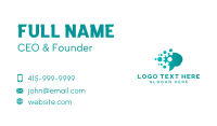 Cyber Tech Brain Ai Business Card Image Preview