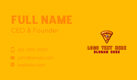 Delicious Pizza Monster Business Card Preview