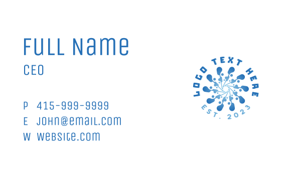 Artificial Intelligence Programmer Business Card Design Image Preview