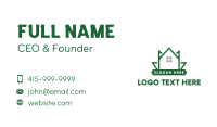 Green Leaf House Business Card Image Preview