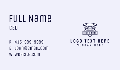 Car Automobile Shop Business Card Image Preview