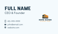 Shipping Freight Truck Business Card Design