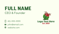 Watermelon Juice Drink Business Card Image Preview