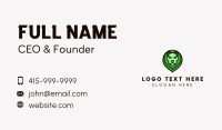 Green Lion Head Business Card Image Preview