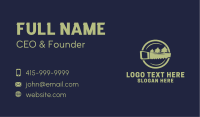 Forest Tree Cutter  Business Card Image Preview