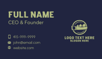 Forest Tree Cutter  Business Card Preview