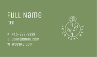 Floral Beauty Spa  Business Card Image Preview