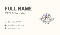 Grooming Barber Salon Business Card Image Preview