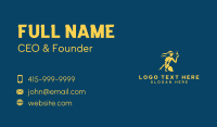 Thunder Bolt Woman Business Card Preview