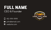 Car Polish Detailing Business Card Design