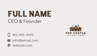 Masonry  Brick Construction Business Card Design