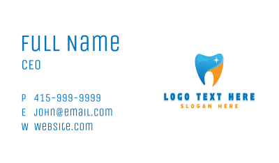 Dentistry Orthodontics Clinic Business Card Image Preview