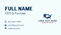 American Eagle Map Business Card Design