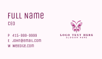 Elegant Butterfly Wings Business Card Image Preview