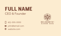 Classic Wood Carpenter Tools Business Card Image Preview