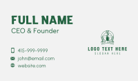 Backyard Shovel Gardening Business Card Image Preview